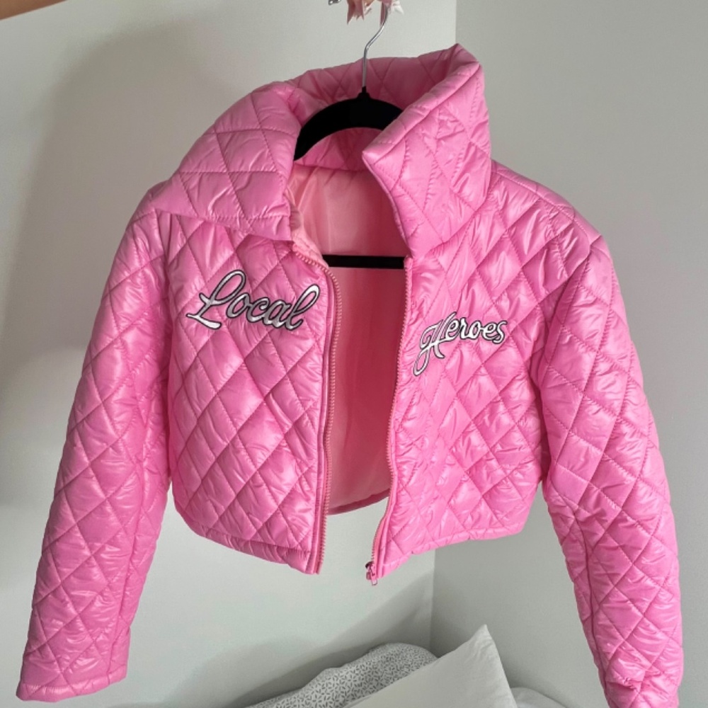 Pink Puffer Jacket - Picture 2 of 3